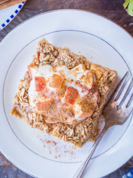 Apple Cinnamon Baked Oatmeal Recipe