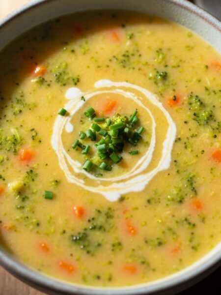 Broccoli Cheddar Soup Recipe