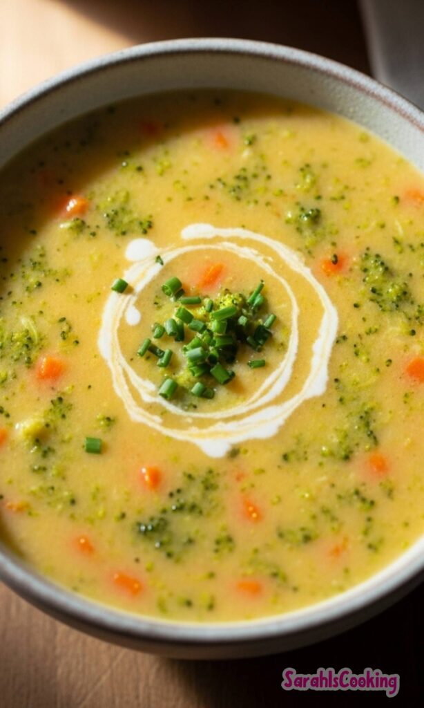 Broccoli Cheddar Soup Recipe