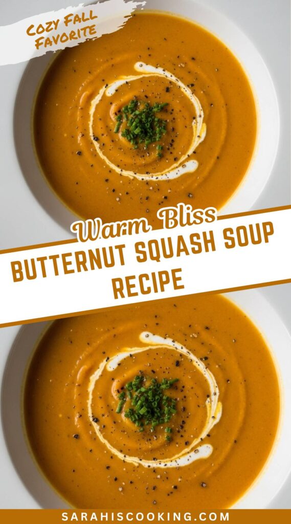 Butternut Squash Soup Recipe
