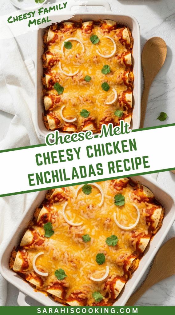 Cheese Chicken Enchiladas Recipe