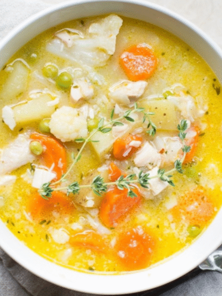 Chicken Pot Pie Soup Recipe