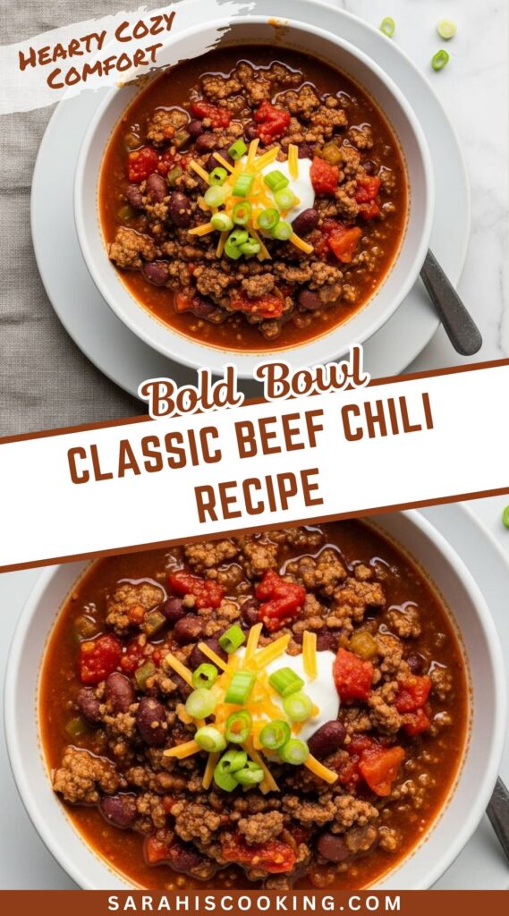 Classic Beef Chili Recipe