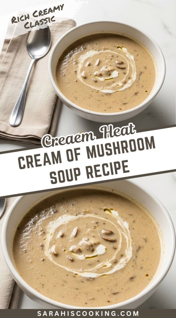 Cream of Mushroom Soup Recipe