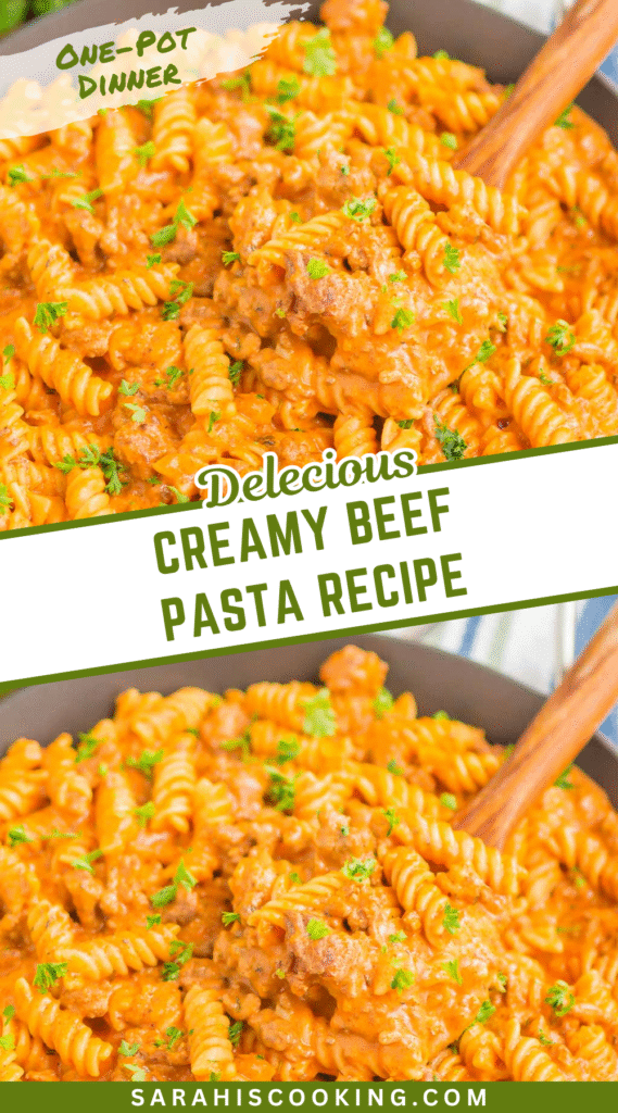 Creamy Beef Pasta Recipe