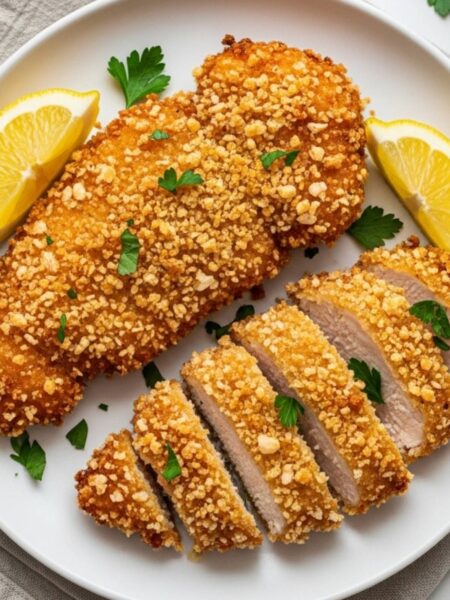 Crispy Parmesan Crusted Chicken Recipe