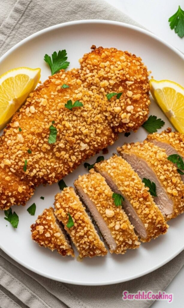 Crispy Parmesan Crusted Chicken Recipe