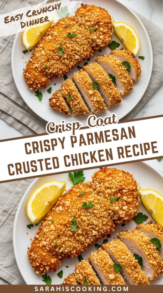 Crispy Parmesan Crusted Chicken Recipe