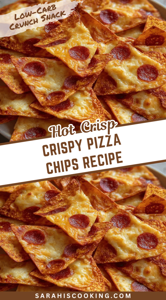 Crispy Pizza Chips Recipe