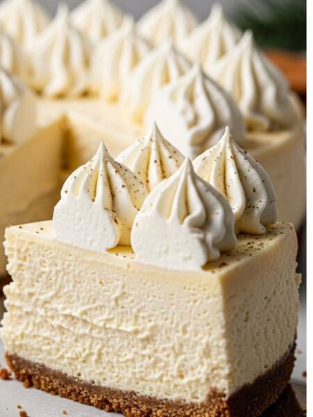 Eggnog Cheesecake Recipw