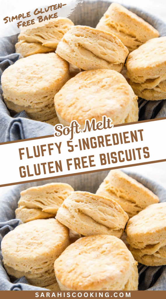 Fluffy 5-Ingredient Gluten Free Biscuits Recipe