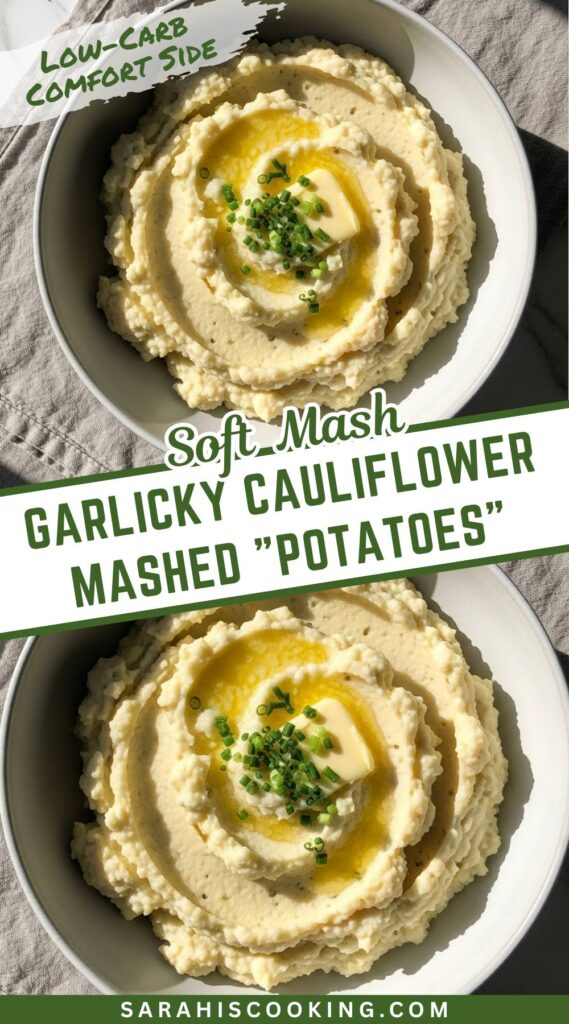 Garlic Cauliflower Mash Recipe