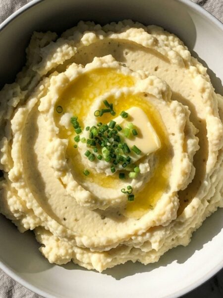 Garlic Cauliflower Mash Recipe
