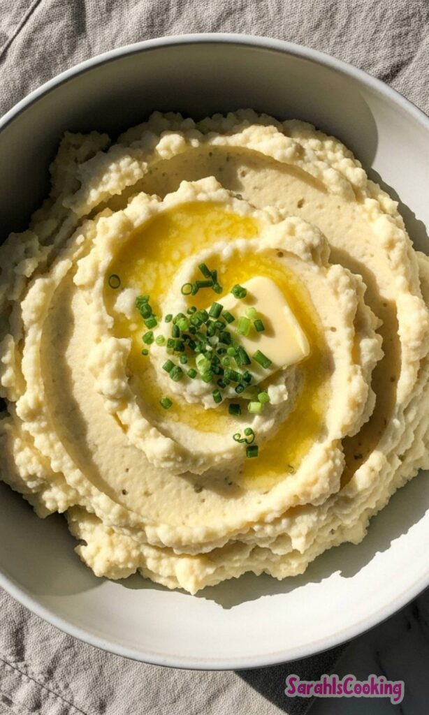 Garlic Cauliflower Mash Recipe