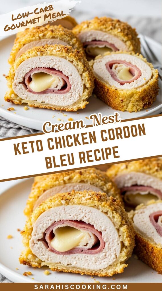 Keto Chicken Cordon Bleu Recipe