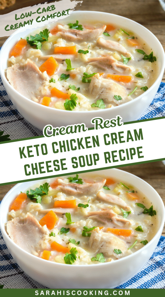 Keto Chicken Cream Cheese Soup Recipe