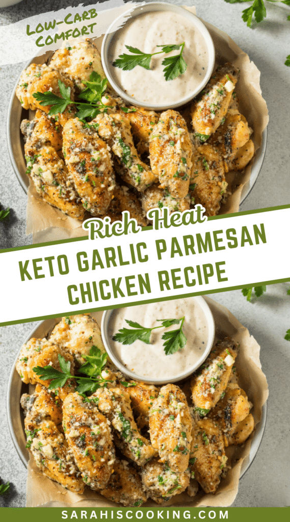 Keto Garlic Parmesan Chicken Recipe