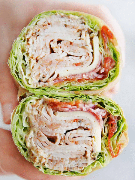 Keto Italian Lettuce Wrap Recipe