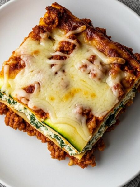 Keto Lasagna with Zucchini Noodles Recipe