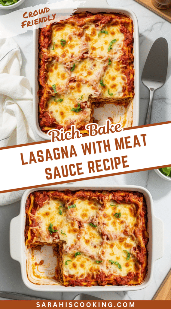 Lasagna With Meat Sauce Recipe