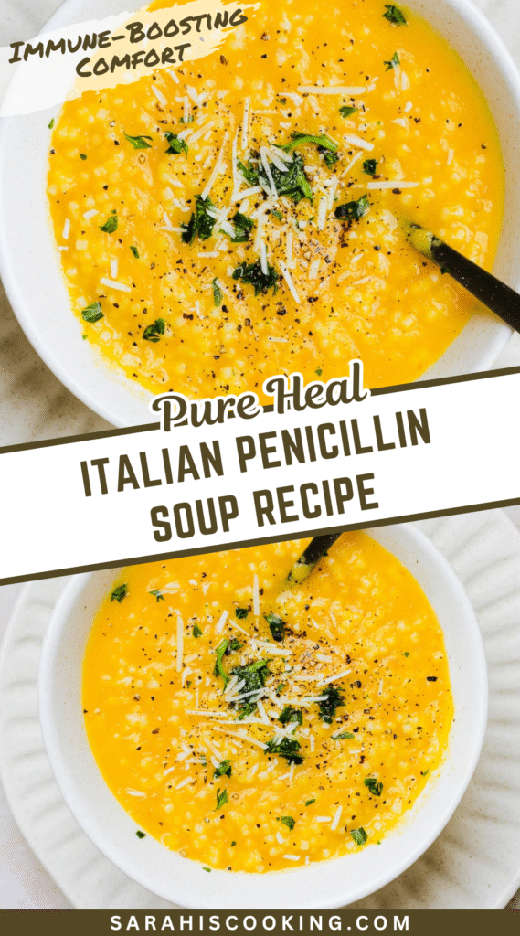 Italian Penicillin Soup Recipe