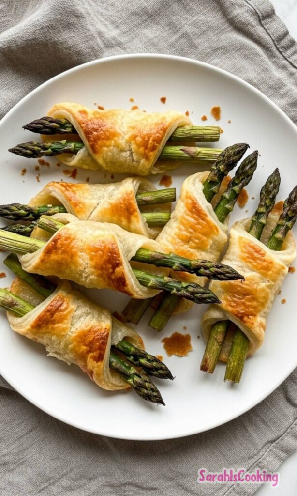 Prosciutto Asparagus Puff Pastry Bundles Recipe