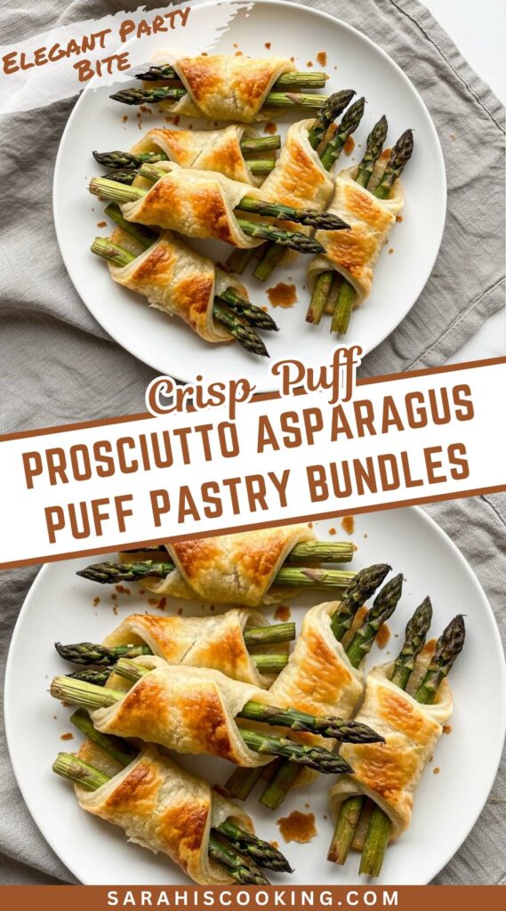 Prosciutto Asparagus Puff Pastry Bundles Recipe