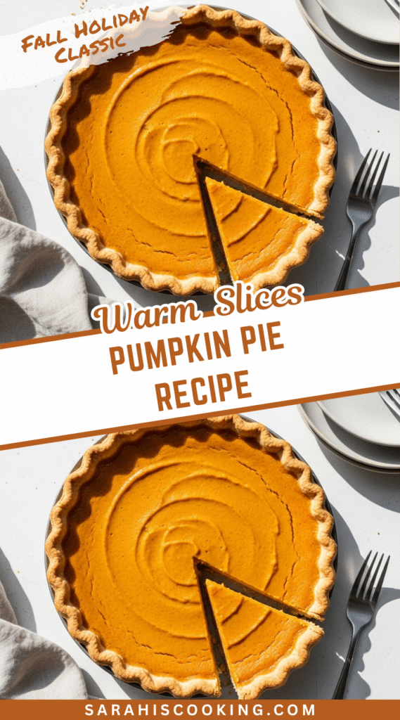 Pumpkin Pie Recipe