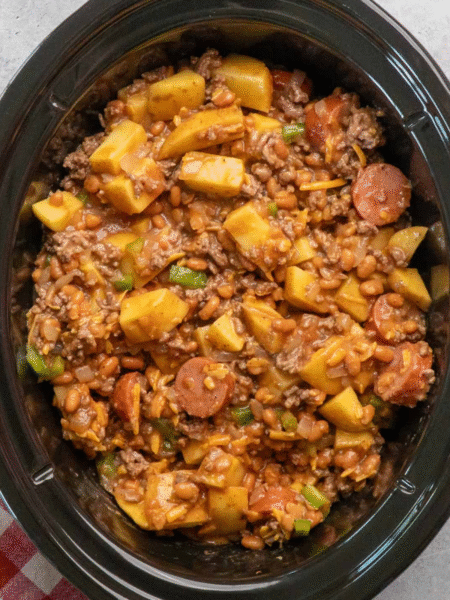 Slow Cooker Cowboy Casserole Recipe