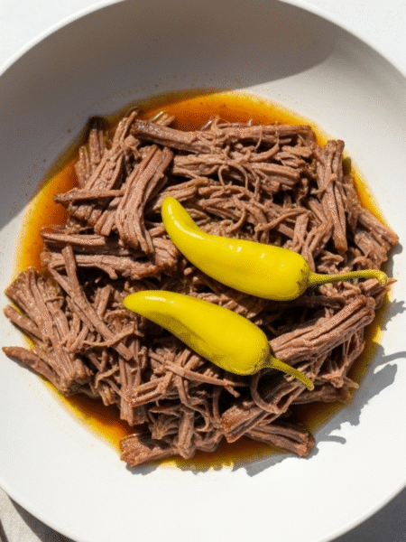 Slow Cooker Mississippi Pot Roast Recipe