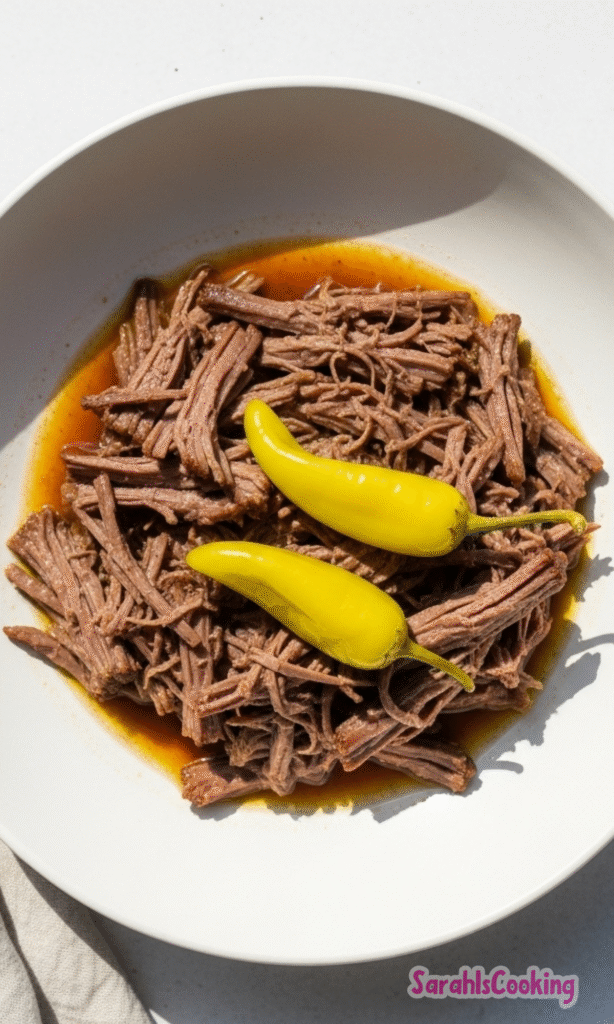 Slow Cooker Mississippi Pot Roast Recipe