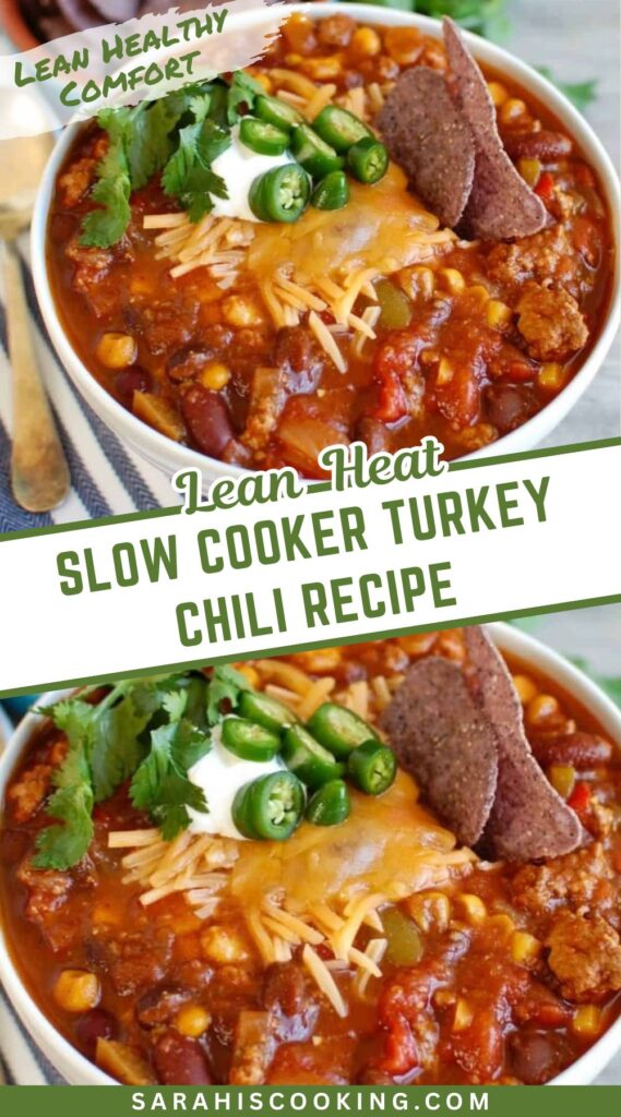 Slow Cooker Turkey Chili Recipe