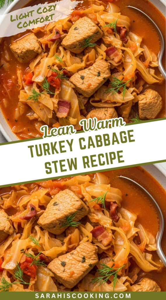 Turkey Cabbage Stew Recipe