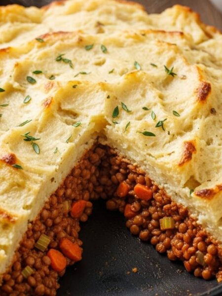 Vegan Lentil Shepherd’s Pie Recipe