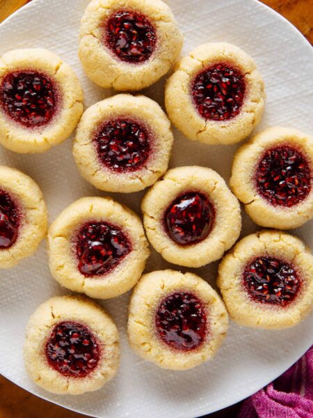 Almond Flour Thumbprint Cookies Recipe