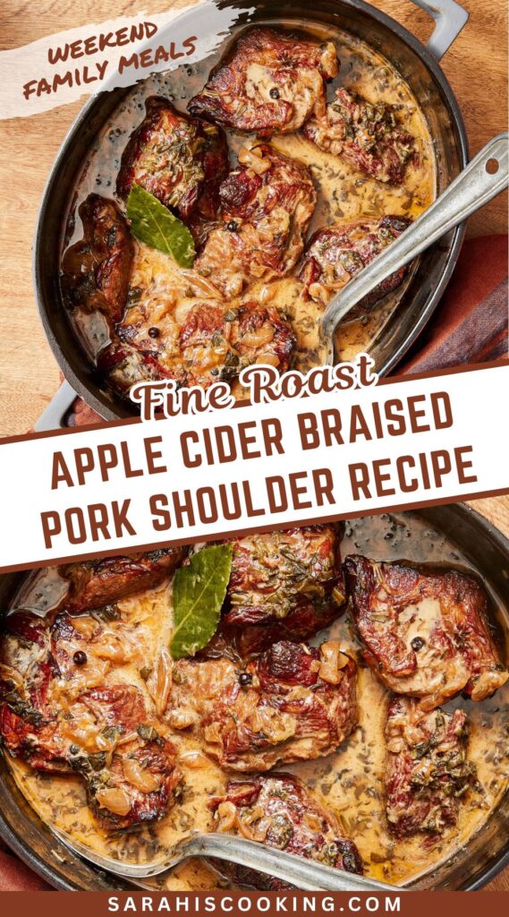 Apple Cider Braised Pork Shoulder Recipe