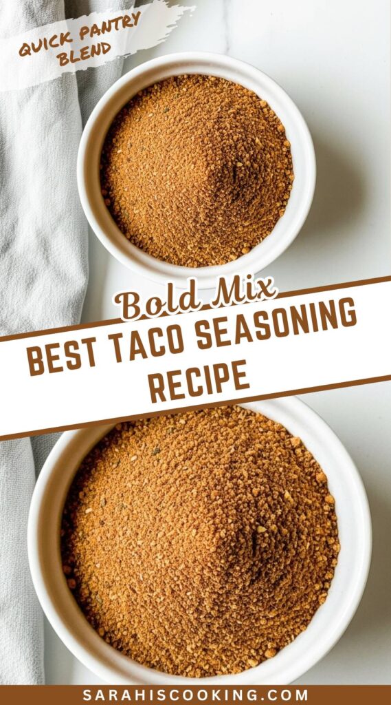 Best Taco Seasoning Recipe