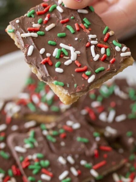 Christmas Cracker Toffee Recipe