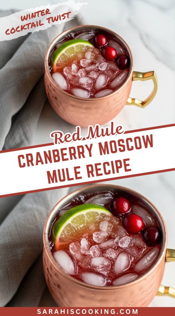 Cranberry Moscow Mule Recipe