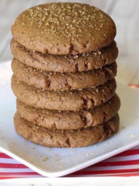 Low-Carb Ginger Snap Cookies Recipe