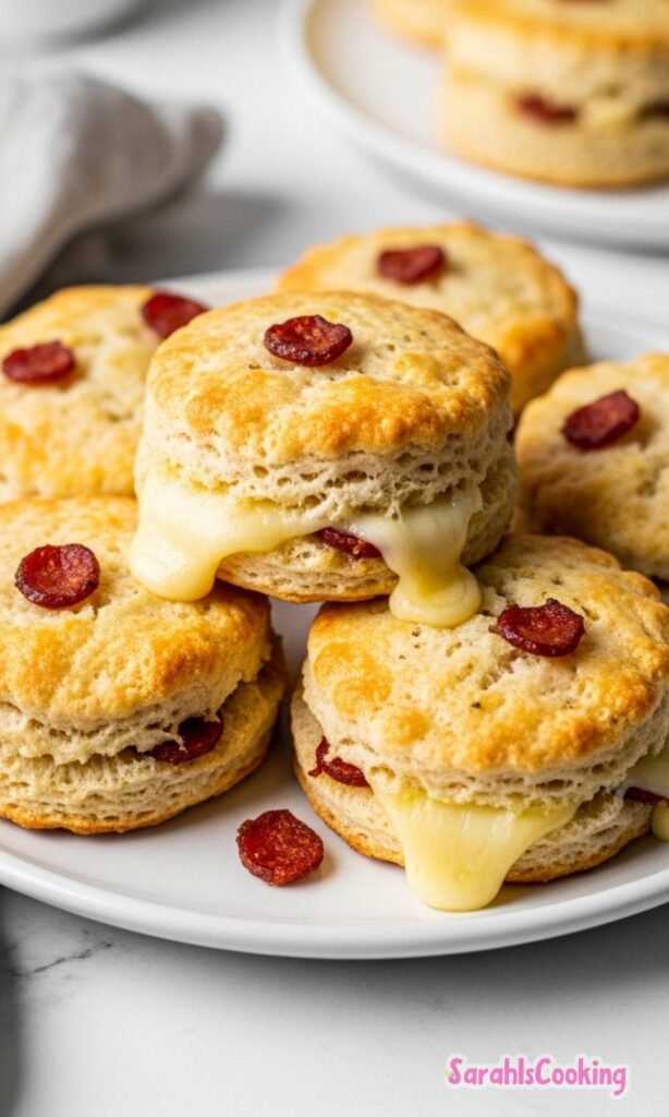 Manchego and Chorizo Melting Biscuits Recipe