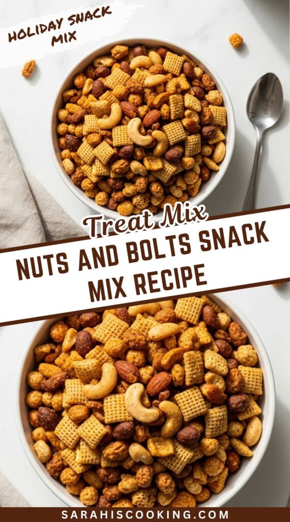 Nuts and Bolts Snack Mix Recipe