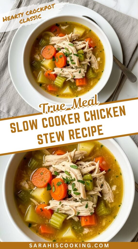Slow Cooker Chicken Stew Recipe