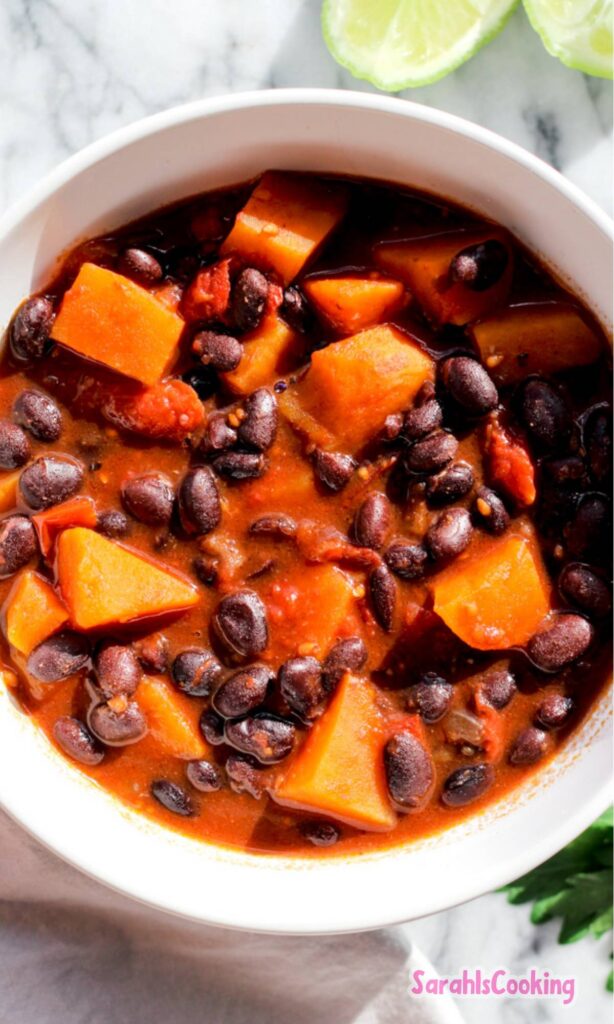 Sweet Potato Black Bean Soup Recipe