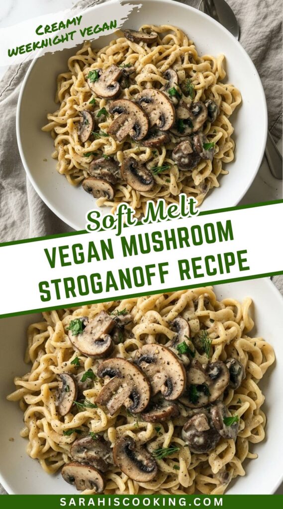Vegan Mushroom Stroganoff Recipe