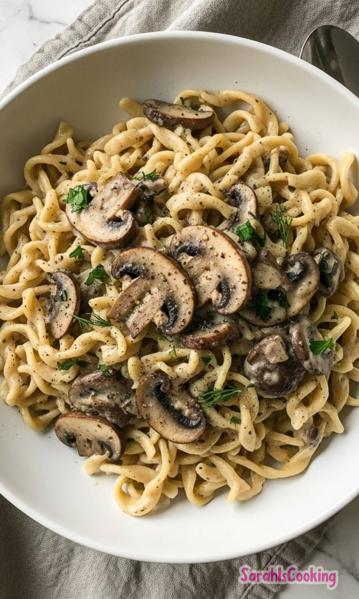 Vegan Mushroom Stroganoff Recipe