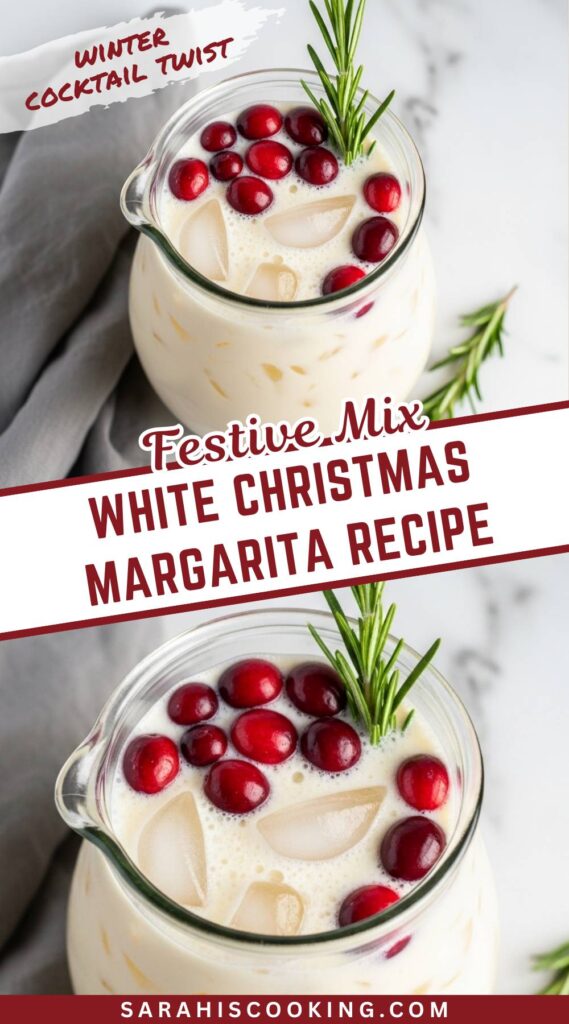 White Christmas Margarita Punch Recipe