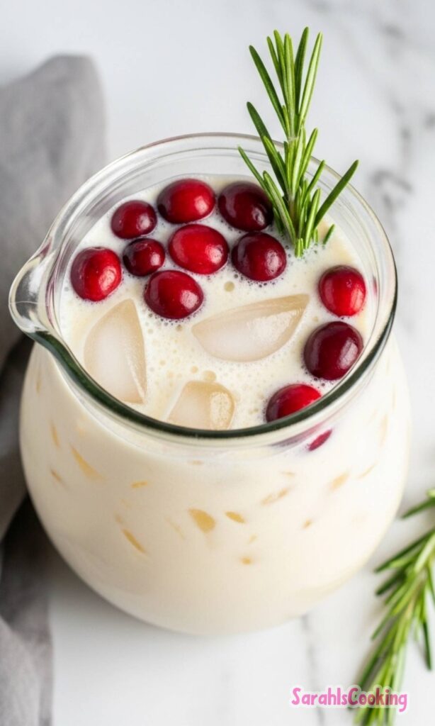 White Christmas Margarita Punch Recipe