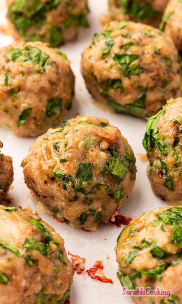 Baked Ground Turkey Meatballs Recipe