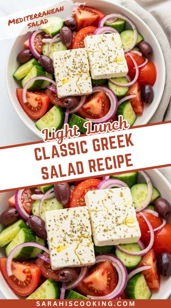 Classic Greek Salad Recipe